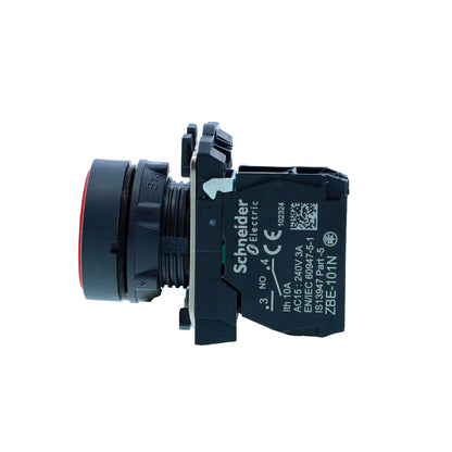 Schneider XB5AA41N Push Button Red, 22mm, Spring Return - view 3