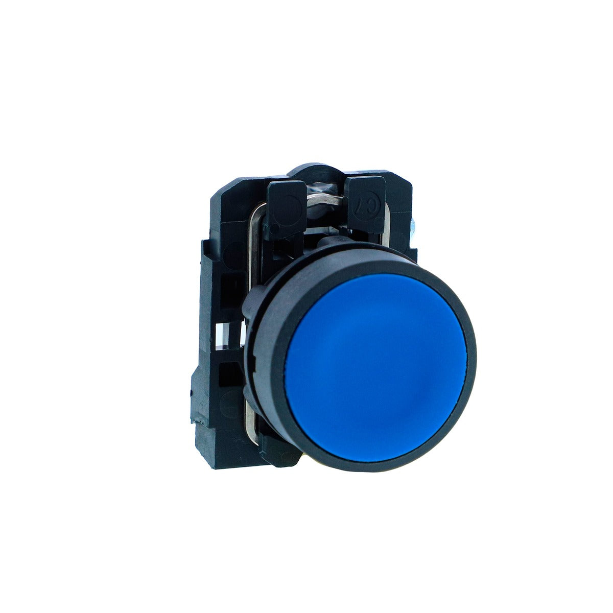 Schneider XB5AA61N Push Button Blue, 22mm, Spring Return