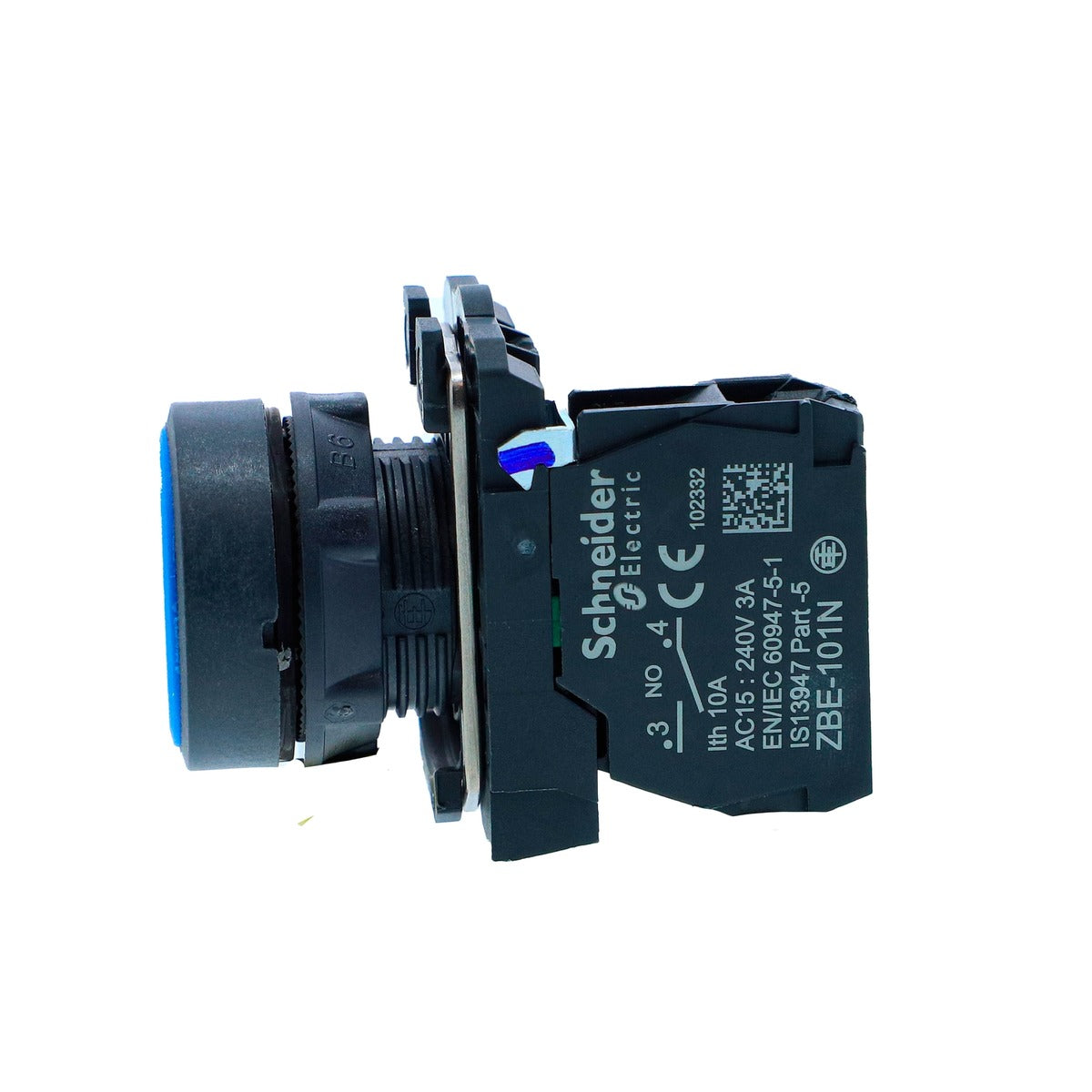 Schneider XB5AA61N Push Button Blue, 22mm, Spring Return - view 2