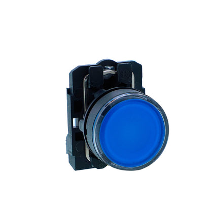 Schneider XB5AW36M1N Illuminated Push Button Blue, 22mm, 230V AC