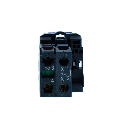 Schneider XB5AW36M1N Illuminated Push Button Blue, 22mm, 230V AC - view 2
