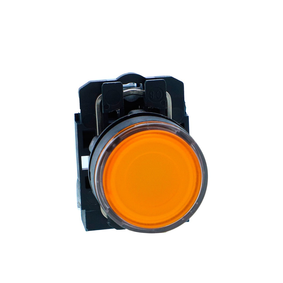 Schneider XB5AW38M1N Illuminated Push Button Amber, 22mm, 230V AC - view 3