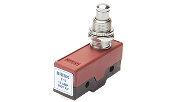 Brisk FIN-10 Standard Micro Switch with Panel Mount Plunger