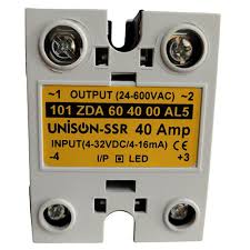 101 ZDA 60 40 01, Unison SSR Dc to Ac, 40amp