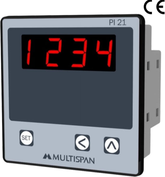 Multispan process indicator PI21 72*72