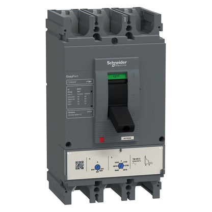 Schneider MCCB 630 amp, 3 pole 36ka, LV563307