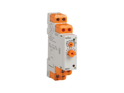 SELEC Din Rail Timer - 600ST - 17.5mm