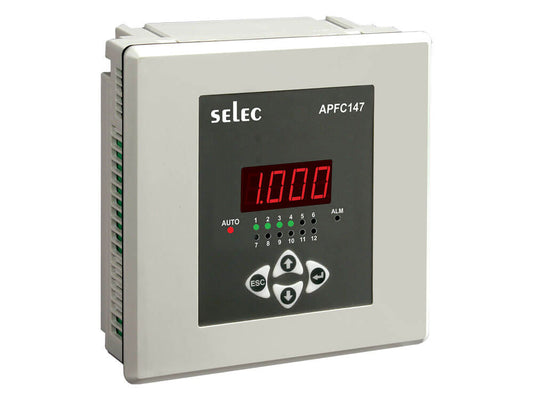 SELEC APFC147-112-90/550V, Power Factor controller, 144*144, 12stage