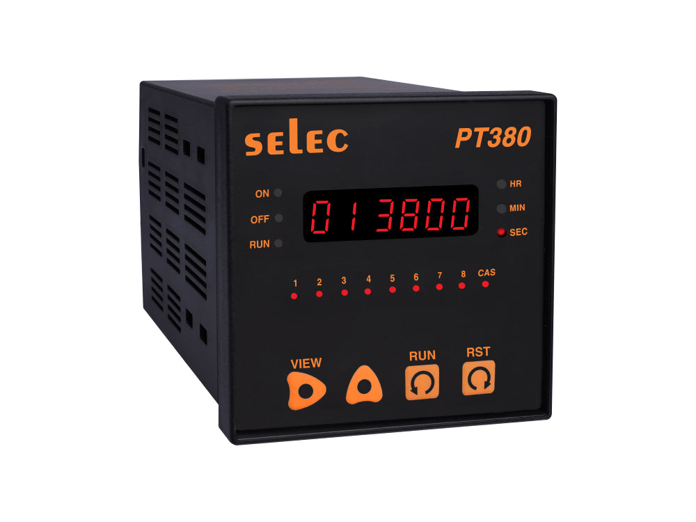 SELEC Sequential Timer PT380 - 96x96mm