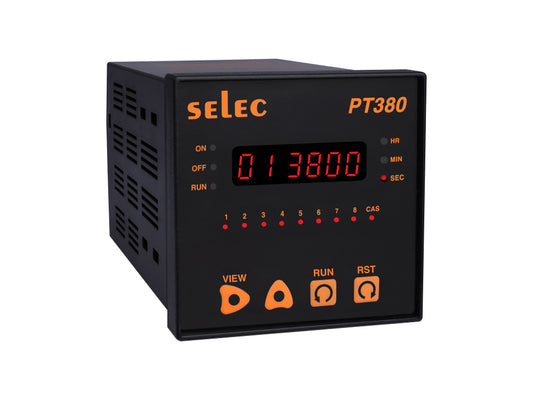 SELEC Sequential Timer PT380 - 96x96mm