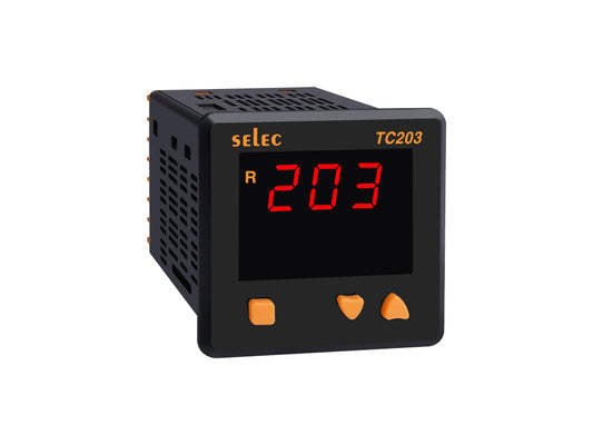 SELEC TC203AX, 72x72 Digital Temperature Controller with Relay/SSR Output