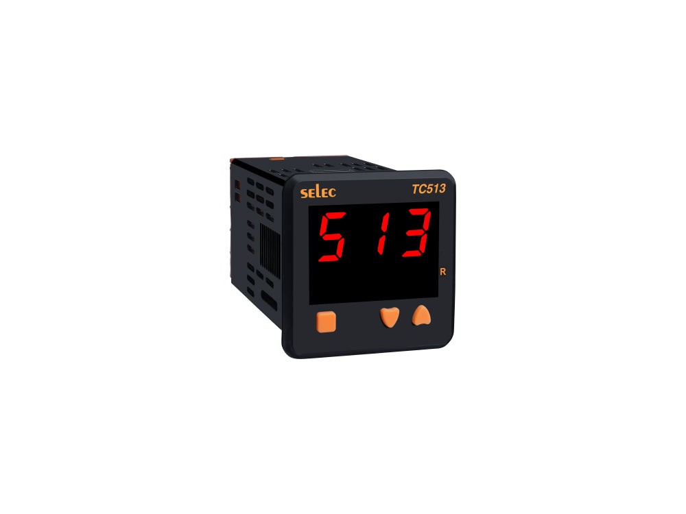 SELEC TC513BX, 48x48 digital temperature controller, Relay/SSR output