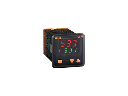 SELEC TC533AX, 48x48 Digital temperature controller, Dual Display, 1 relay/SSR Output