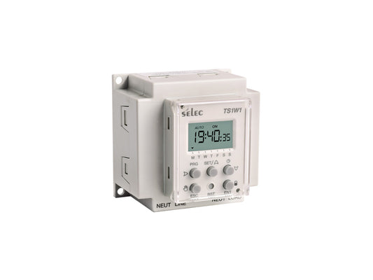TS1W1-1-20A-230V, Selec Digital Time Switch