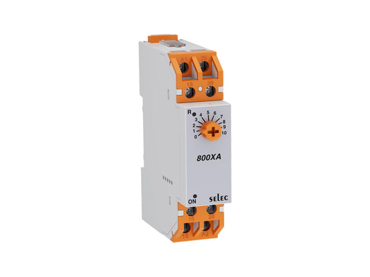 SELEC Din Rail Timer 800XA -22.5mm