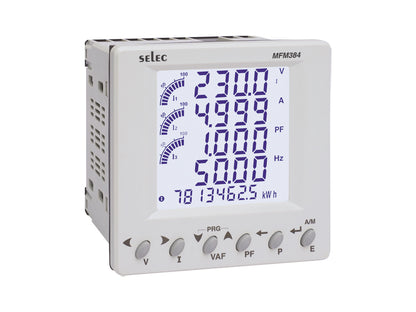 SELEC MFM384-C-CE , 96*96 Digital Multi function meter LCD