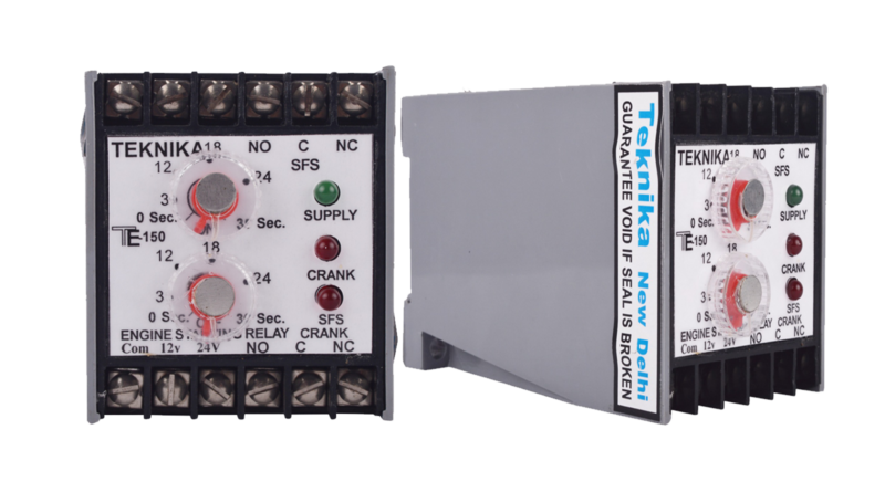 TE-150, Teknika Engine start relay, 12vdc/24vdc
