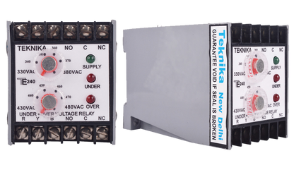 TE-240, Teknika Under + Over voltage relay, 3 phase